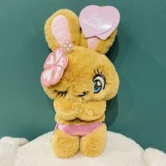 ピンク foxy illustrations ビキニバニー BIG ぬいぐるみ
