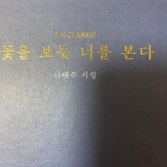 꽃을 보듯 너를 본다 詩　本のサムネイル