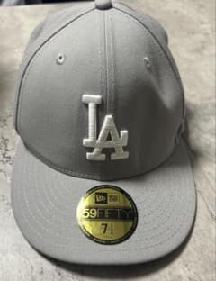 New era 59FIFTY 7 1/2 LA グレーのサムネイル