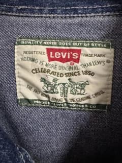 90s'リーバイスドッキングデニムワークシャツのサムネイル