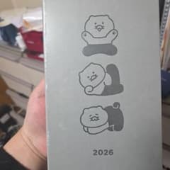 KAKAO FRIENDS 2026年 ダイアリー グレーのサムネイル
