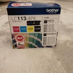 Brother LC113-4PK インクカートリッジ 4色セット 未使用のサムネイル