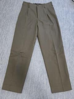 【極美品】Morris & Sons ビショップ 1タック テーパードパンツ 1のサムネイル