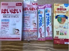 粉ミルク　ほほえみ・はいはい・すこやかのサムネイル