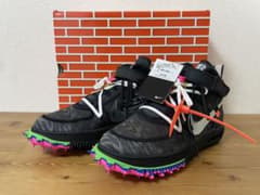 Off-White × Nike Air Force 1 Mid "Black"のサムネイル