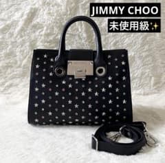 未使用級✨JIMMY CHOO ジミーチュウ Riley ライリー ハンドバッグ 