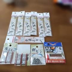 釣り仕掛けセット フナ 手長エビ 改良トリック おもりのサムネイル