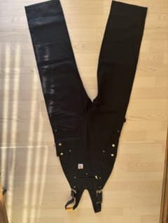 h*8様 Carhartt Duck Bib Overall 34x32 ブラッのサムネイル