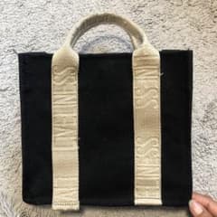 ZARA ロゴストラップ キャンバスミニトートバッグのサムネイル
