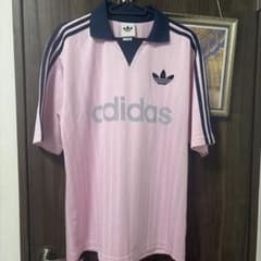 adidas アディダス 半袖 ポロシャツ ピンク Sのサムネイル