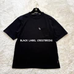BLACK LABEL CRESTBRIDGE 半袖Tシャツ ブラック Mサイズ - メルカリ