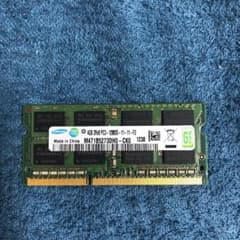 中古品　メモリ DDR3 4GB PC3-12800Sのサムネイル