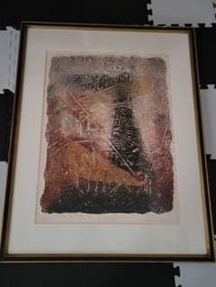 抽象画 リトグラフ 版画 額装 大型 アート デービット・ダスワース インテリア 抽象画 リトグラフ 版画 額装 大型 アート デービット・ダスワース