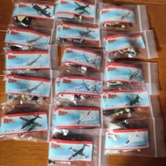 【未組立】チョコエッグ 戦闘機シリーズ第4弾 16機 ★春嵐、オスプレイ入りのサムネイル
