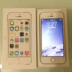 ざくろ様専用♡SoftBank iPhone5s 64GBゴールドのサムネイル