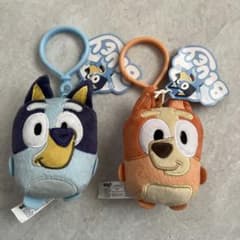 Bluey & Bingo ミニぬいぐるみ キーホルダー 2個セットのサムネイル