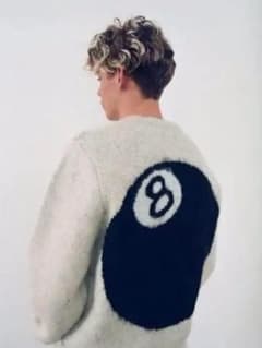 stussy 8ボール　ニットのサムネイル