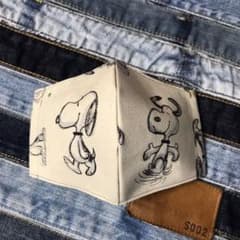 ハンドメイド  立体  インナーマスク  スヌーピー Eのサムネイル