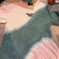 ZARA Disney 미키 마우스 타이 다이 T 셔츠 L