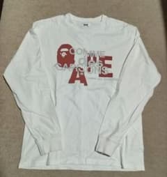 希少XL A BATHING APE×COMME des GARCONS ロンT - メルカリ