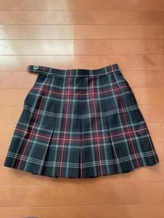 制服チェックプリーツスカートのサムネイル