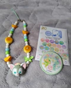 【未使用】ジェラトーニ　ストラップ & ワッペン セットのサムネイル