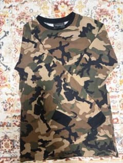 BLACK SCALE カモフラ柄 長袖カットソー Lサイズのサムネイル