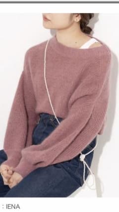 【IENA】ピンクのニットのサムネイル