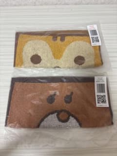 ハンドタオル2点セット　ミスタードーナツ　ハニーシッポ　チョコリングマ