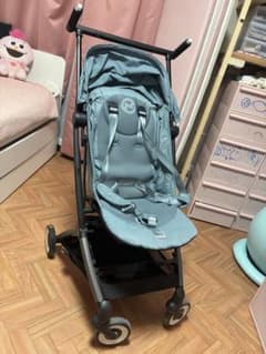 折りたたみ式ベビーカー CYBEX ブルーのサムネイル