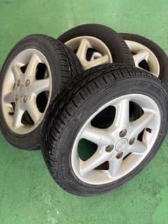 送料込！ バリ山 ラパン純正ホイール 165/55R14 2025年 - メルカリ