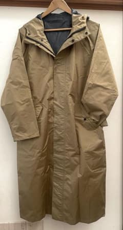 ★オシャレ★サイクルレインコート　レインコート　ベージュ　Lサイズのサムネイル