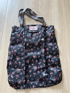 Cath Kidston 花柄エコバッグ 紺のサムネイル