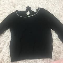 ミッシュマッシュ　黒トップスのサムネイル