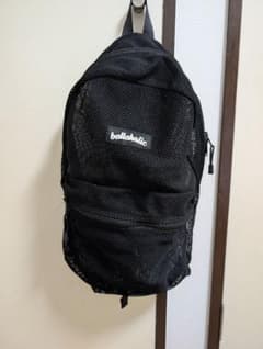 完売品　ballaholic　ボーラホリック　メッシュ リュック　ブラック 中古・古着通販】ballaholic (ボーラホリック) メッシュリュック