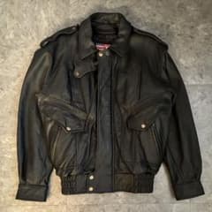 NANKAI ライダースジャケット バイカー 黒 牛革 ライナー付き - メルカリ