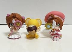 カードキャプターさくら さくらとケロちゃん フィギュア3点セットのサムネイル