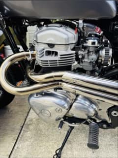 e*y様 W650.400 ワンオフアップマフラー e*y様 W650.400 ワンオフアップマフラー - メルカリ