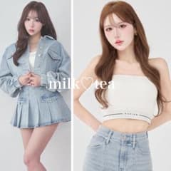 新品タグ付 ダーリッチ ラインロゴベアトップス ホワイト フリー 白 F 新品タグ付 ダーリッチ ラインロゴベアトップス ホワイト フリー 白 F