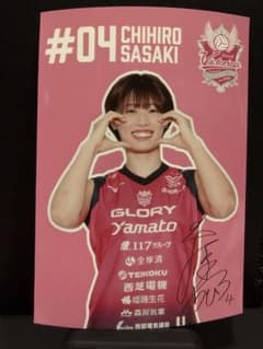 佐々木千紘 選手 ヴィクトリーナ姫路 ランダムフォト - メルカリ