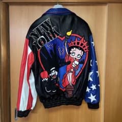 レア)MONTANA TOONS Betty Boop レザージャケット - メルカリ