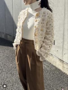 こらずき　シーニュ　フラワーサークルジャケット こらずき様専用 シーニュ フラワーサークルジャケット - メルカリ