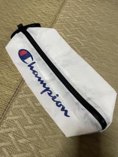 Champion シューズケース ホワイト　プルーフポーチのサムネイル