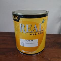 日本ペイント ウレタン塗料 nax レアル 320 ホワイト 3.6kg 新品 