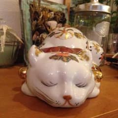 猫の置物(Hao様専用)のサムネイル