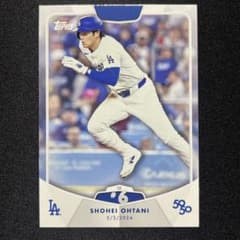 2024 Topps 大谷翔平 50/50 SB #6 6盗塁 - メルカリ