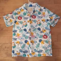 ディズニーアロハシャツ SuisuiSummer Lサイズ 夏服のサムネイル