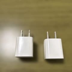iPhone付属 USBアダプター Apple 充電器 電源アダプタ　2個セットのサムネイル