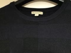 バーバリーブリット　黒　ニット　チェック柄のサムネイル