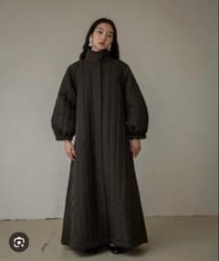 perna◯ロングキルティングコート PERNA（ペルナ）の「ボリュームキルティングロングコート（ダウン